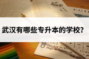 武漢有哪些專升本的學校？