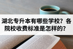 湖北專升本有哪些學(xué)校？各院校收費(fèi)標(biāo)準(zhǔn)是怎樣的？