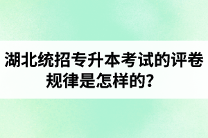 湖北統(tǒng)招專升本考試的評卷規(guī)律是怎樣的？怎么避免丟失細節(jié)分？