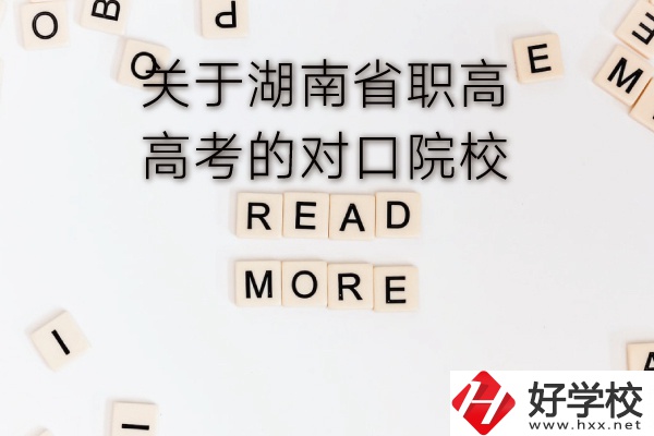 湖南省職高高考的對口院校有哪些？